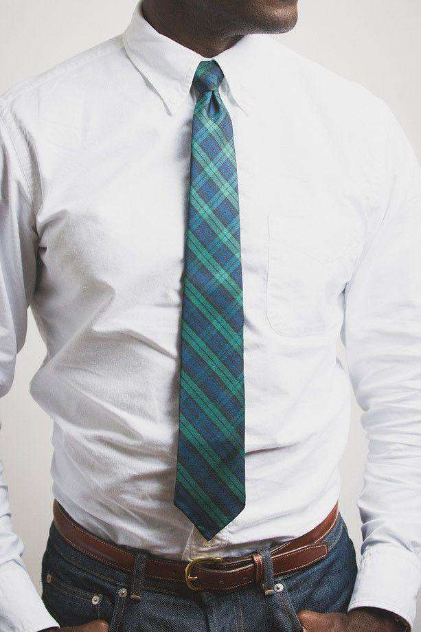 Black Watch Silk Tartan