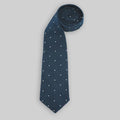 Navy Grenadine With White Dots