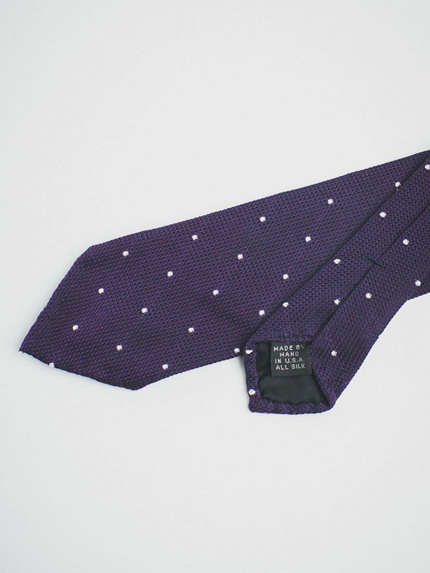Purple Grenadine With White Dots