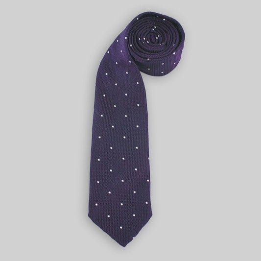 Purple Grenadine With White Dots